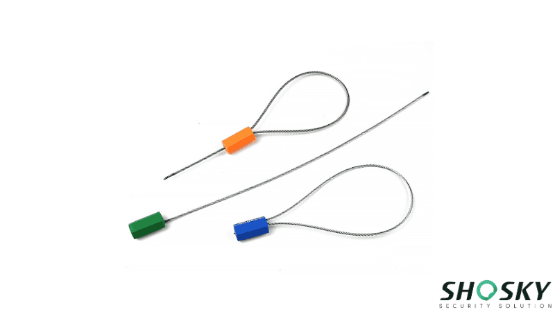 cable meter seals in different colors