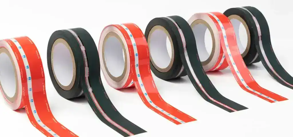 Tamper evident security tapes and labels