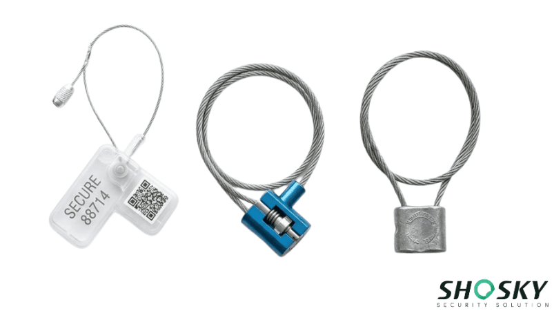 3 types of electric meter seals