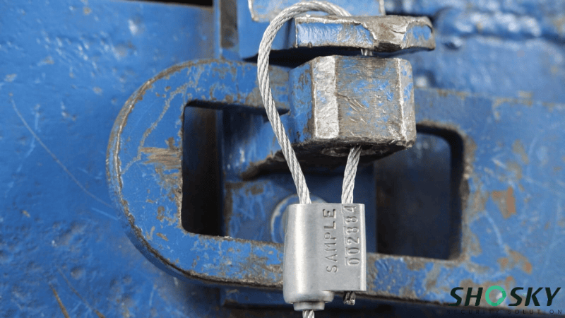 a cable seal used on a container