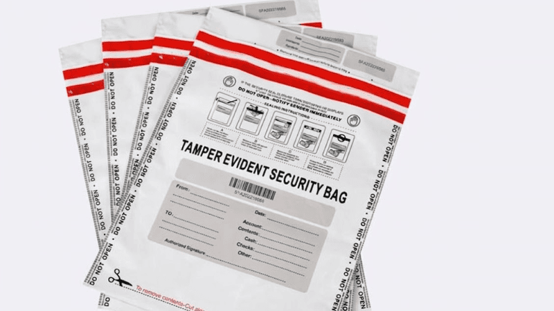 Security bags with different security bag levels to enhance security